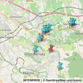 Mappa Via Telegono, 00044 Frascati RM, Italia (2.00273)