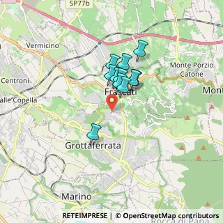 Mappa Via Telegono, 00044 Frascati RM, Italia (1.20182)