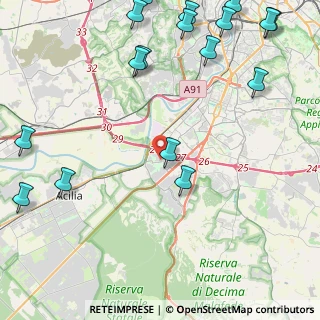 Mappa Via Rinaldo d'Ami, 00127 Roma RM, Italia (6.63824)