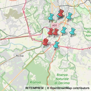 Mappa Via Rinaldo d'Ami, 00127 Roma RM, Italia (4.08182)