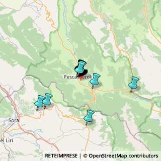 Mappa Via Colli Bassi, 67032 Pescasseroli AQ, Italia (3.2365)
