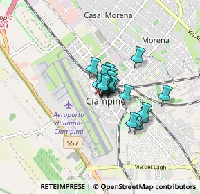 Mappa Viale Roma, 00043 Ciampino RM, Italia (0.431)