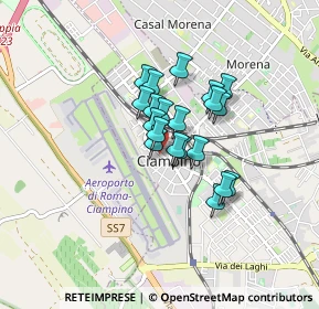 Mappa Viale Roma, 00043 Ciampino RM, Italia (0.578)