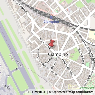 Mappa Viale Roma, 27, 00043 Ciampino, Roma (Lazio)