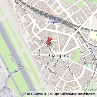 Mappa Viale Roma, 51, 00043 Ciampino, Roma (Lazio)