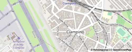 Mappa Ciampino