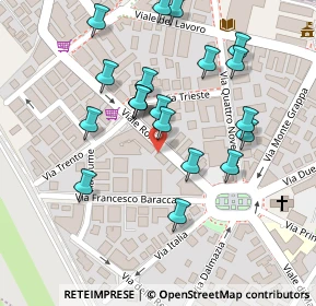 Mappa Viale Roma, 00043 Ciampino RM, Italia (0.1245)