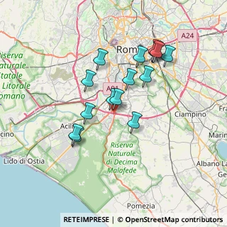 Mappa E80, 00144 Roma RM, Italia (6.708)