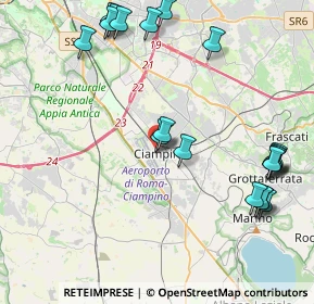 Mappa Via Trento, 00043 Ciampino RM, Italia (5.3215)