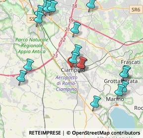 Mappa Via Trento, 00043 Ciampino RM, Italia (5.05789)