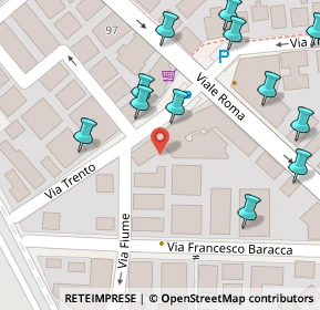 Mappa Via Trento, 00043 Ciampino RM, Italia (0.116)