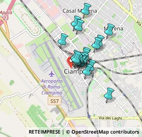 Mappa Via Trento, 00043 Ciampino RM, Italia (0.591)