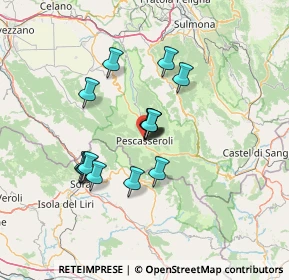 Mappa Largo Molinari, 67032 Pescasseroli AQ, Italia (11.49733)