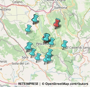 Mappa Pescasseroli, 67032 Pescasseroli AQ, Italia (11.24)