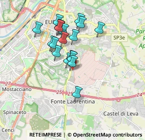 Mappa Quartiere XXXI Giuliano Dalmata, 00143 Roma RM, Italia (1.60474)
