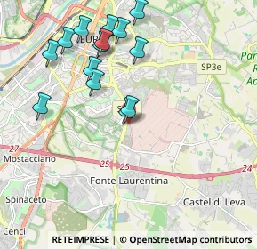 Mappa Quartiere XXXI Giuliano Dalmata, 00143 Roma RM, Italia (2.20071)