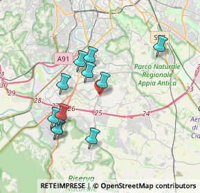 Mappa Quartiere XXXI Giuliano Dalmata, 00143 Roma RM, Italia (3.63636)