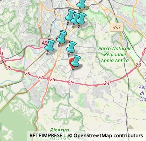 Mappa Quartiere XXXI Giuliano Dalmata, 00143 Roma RM, Italia (4.52727)