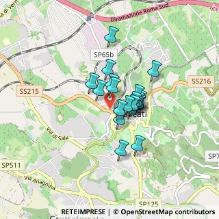 Mappa SP215, 00044 Frascati RM, Italia (0.581)