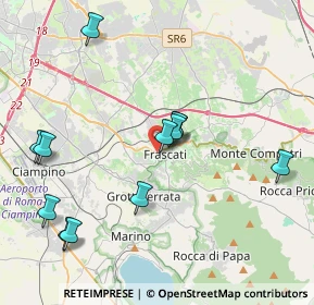 Mappa SP215, 00044 Frascati RM, Italia (4.425)