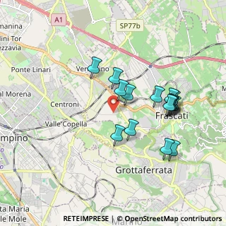 Mappa Via di Grotte Maria, 00044 Frascati RM, Italia (1.82375)