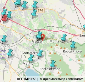 Mappa 00040 Frascati RM, Italia (5.971)