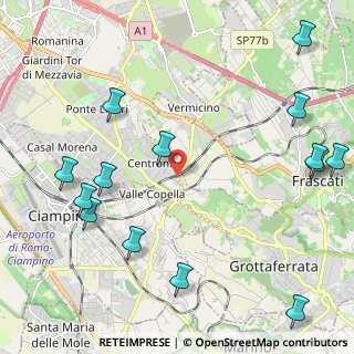 Mappa Via Caldopiano, 00118 Roma RM, Italia (3.03429)