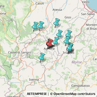 Mappa Viale Alcide De Gasperi, 86081 Agnone IS, Italia (10.30188)