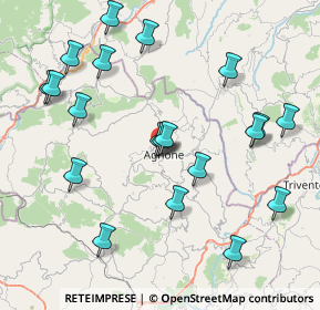 Mappa Viale Alcide De Gasperi, 86081 Agnone IS, Italia (9.2515)