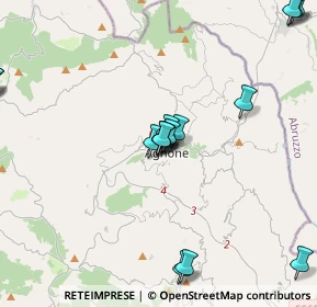 Mappa Viale Alcide De Gasperi, 86081 Agnone IS, Italia (5.11353)