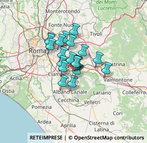 Mappa Via Seghetti, 00044 Frascati RM, Italia (8.416)