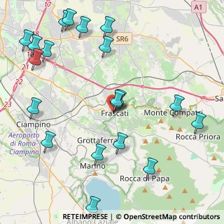 Mappa Via Felice Ferri, 00044 Frascati RM, Italia (5.593)