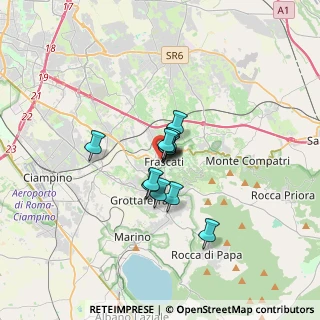 Mappa Via Felice Ferri, 00044 Frascati RM, Italia (1.89917)