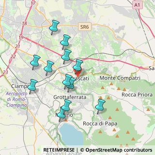 Mappa Via Massimo D'Azeglio, 00044 Frascati RM, Italia (3.88)
