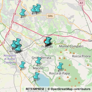 Mappa Via Massimo D'Azeglio, 00044 Frascati RM, Italia (4.7895)