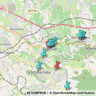 Mappa Via Massimo D'Azeglio, 00044 Frascati RM, Italia (1.89545)