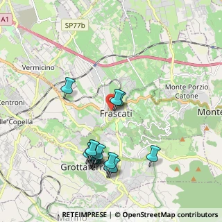 Mappa Via Massimo D'Azeglio, 00044 Frascati RM, Italia (2.18)