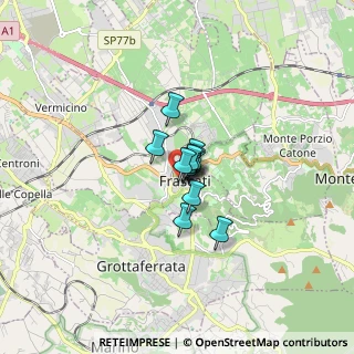 Mappa Via Massimo D'Azeglio, 00044 Frascati RM, Italia (0.7125)