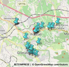 Mappa Via Domenico, 00044 Frascati RM, Italia (1.812)