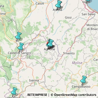 Mappa Via della Stazione, 86081 Agnone IS, Italia (21.13182)
