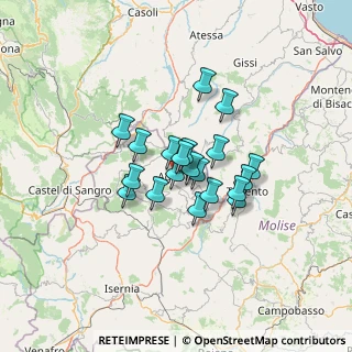 Mappa Via della Stazione, 86081 Agnone IS, Italia (9.255)