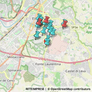 Mappa Celine, 00143 Roma RM, Italia (1.6045)