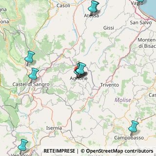 Mappa Viale XI Febbraio, 86081 Agnone IS, Italia (21.08909)