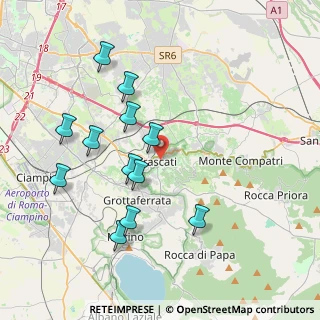 Mappa Via Asilo, 00044 Frascati RM, Italia (4.1325)