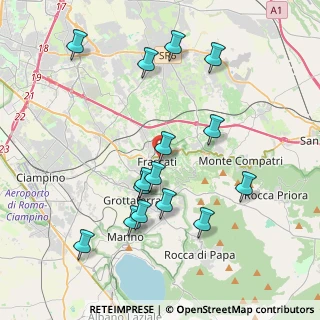 Mappa Via Villa Borghese, 00044 Frascati RM, Italia (4.256)