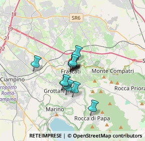 Mappa Via S. Filippo Neri, 00044 Frascati RM, Italia (1.94417)