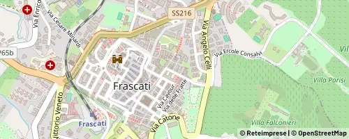 Mappa Frascati