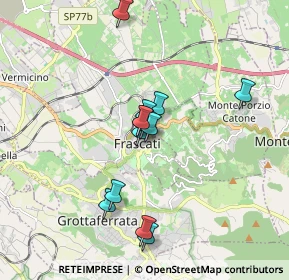 Mappa Via S. Filippo Neri, 00044 Frascati RM, Italia (1.46077)