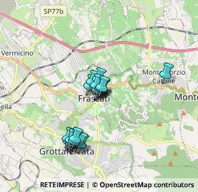 Mappa Via S. Filippo Neri, 00044 Frascati RM, Italia (1.435)