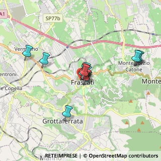 Mappa Via Giovanni Fontana, 00044 Frascati RM, Italia (1.44923)